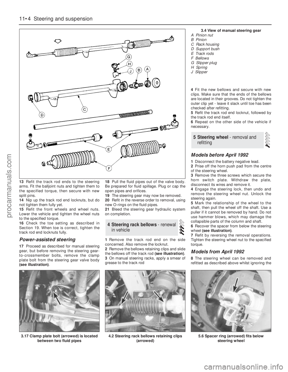 FORD GRANADA 1985 Service Repair Manual 13Refit the track rod ends to the steering
arms. Fit the balljoint nuts and tighten them to
the specified torque, then secure with new
split pins.
14Nip up the track rod end locknuts, but do
not tight FORD GRANADA 1985 Service Repair Manual 13Refit the track rod ends to the steering
arms. Fit the balljoint nuts and tighten them to
the specified torque, then secure with new
split pins.
14Nip up the track rod end locknuts, but do
not tight