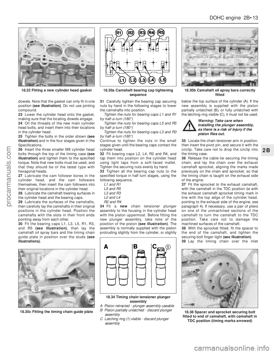 FORD GRANADA 1985 Service Repair Manual dowels. Note that the gasket can only fit in one
position (see illustration). Do not use jointing
compound.
23Lower the cylinder head onto the gasket,
making sure that the locating dowels engage.
24Oi FORD GRANADA 1985 Service Repair Manual dowels. Note that the gasket can only fit in one
position (see illustration). Do not use jointing
compound.
23Lower the cylinder head onto the gasket,
making sure that the locating dowels engage.
24Oi