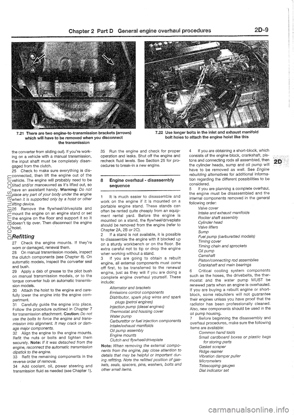 FORD MAVERICK 1988  Service Repair Manual procarmanuals.com 