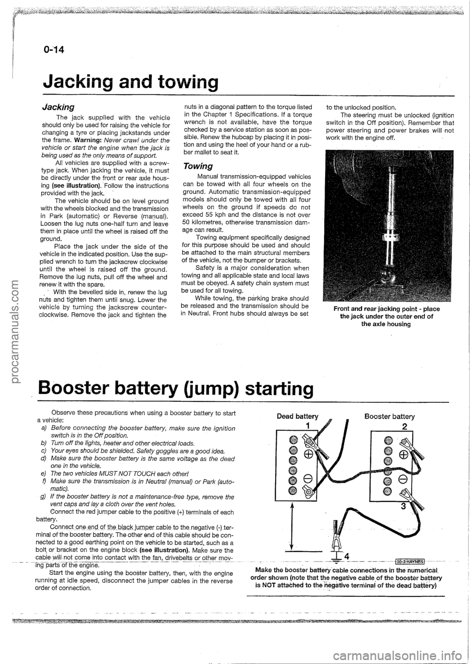 FORD MAVERICK 1988  Service Repair Manual procarmanuals.com 