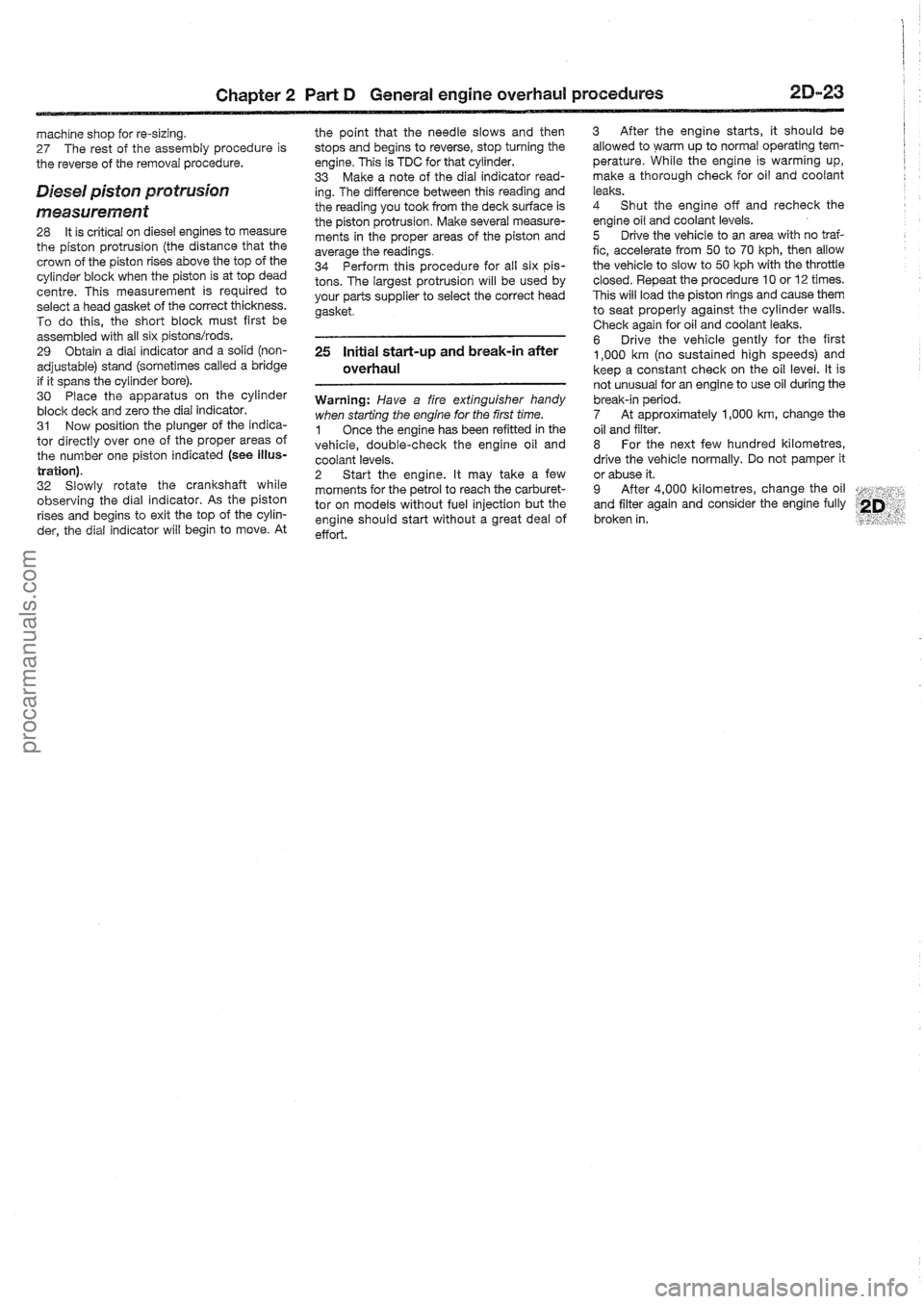 FORD MAVERICK 1988  Service Repair Manual procarmanuals.com 