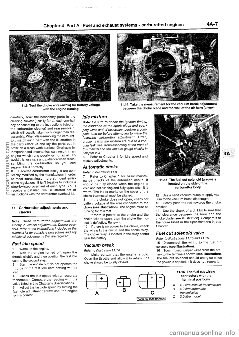 FORD MAVERICK 1988  Service Repair Manual procarmanuals.com 