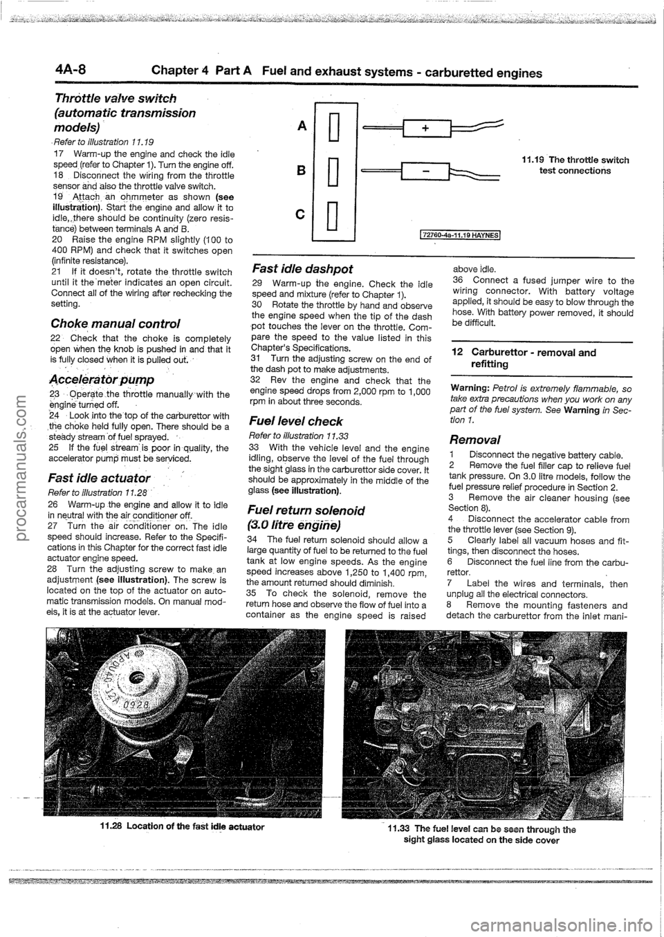 FORD MAVERICK 1988  Service Repair Manual procarmanuals.com 