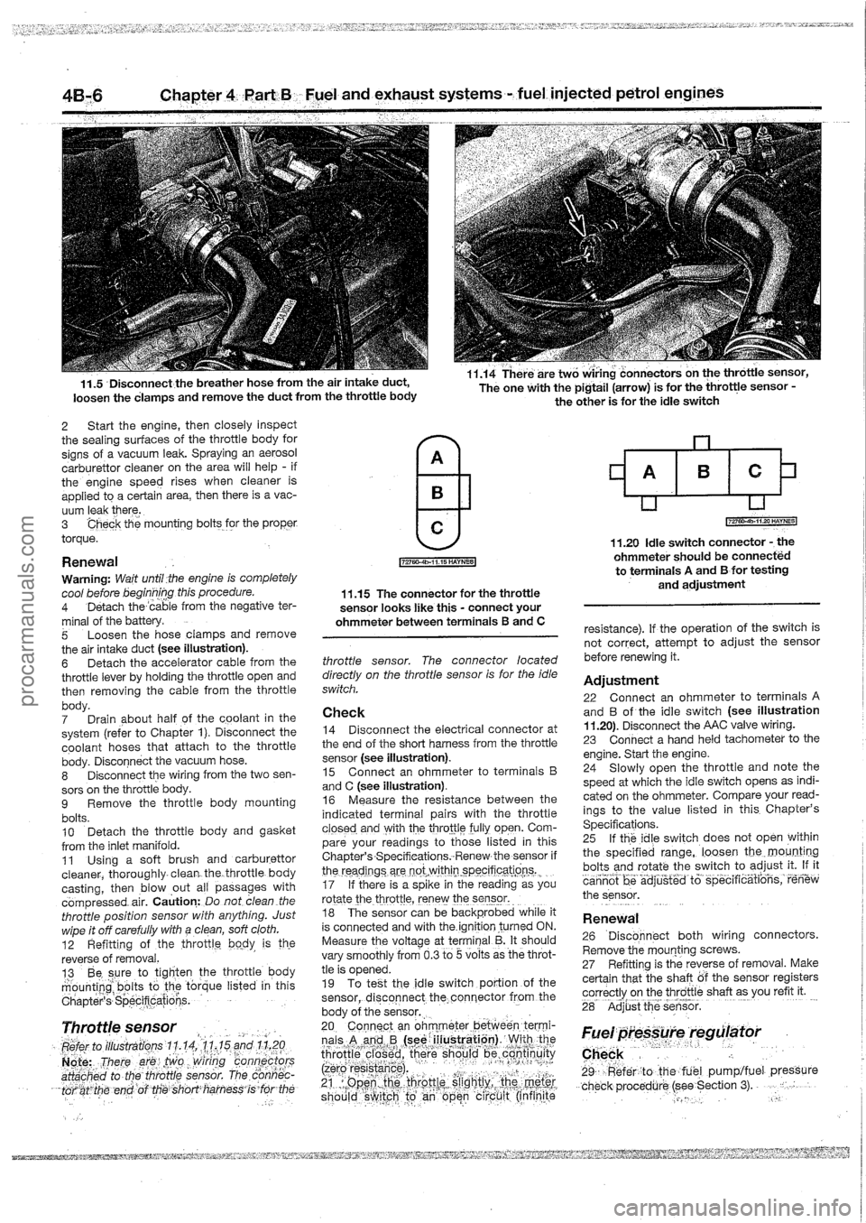 FORD MAVERICK 1988  Service Repair Manual procarmanuals.com 