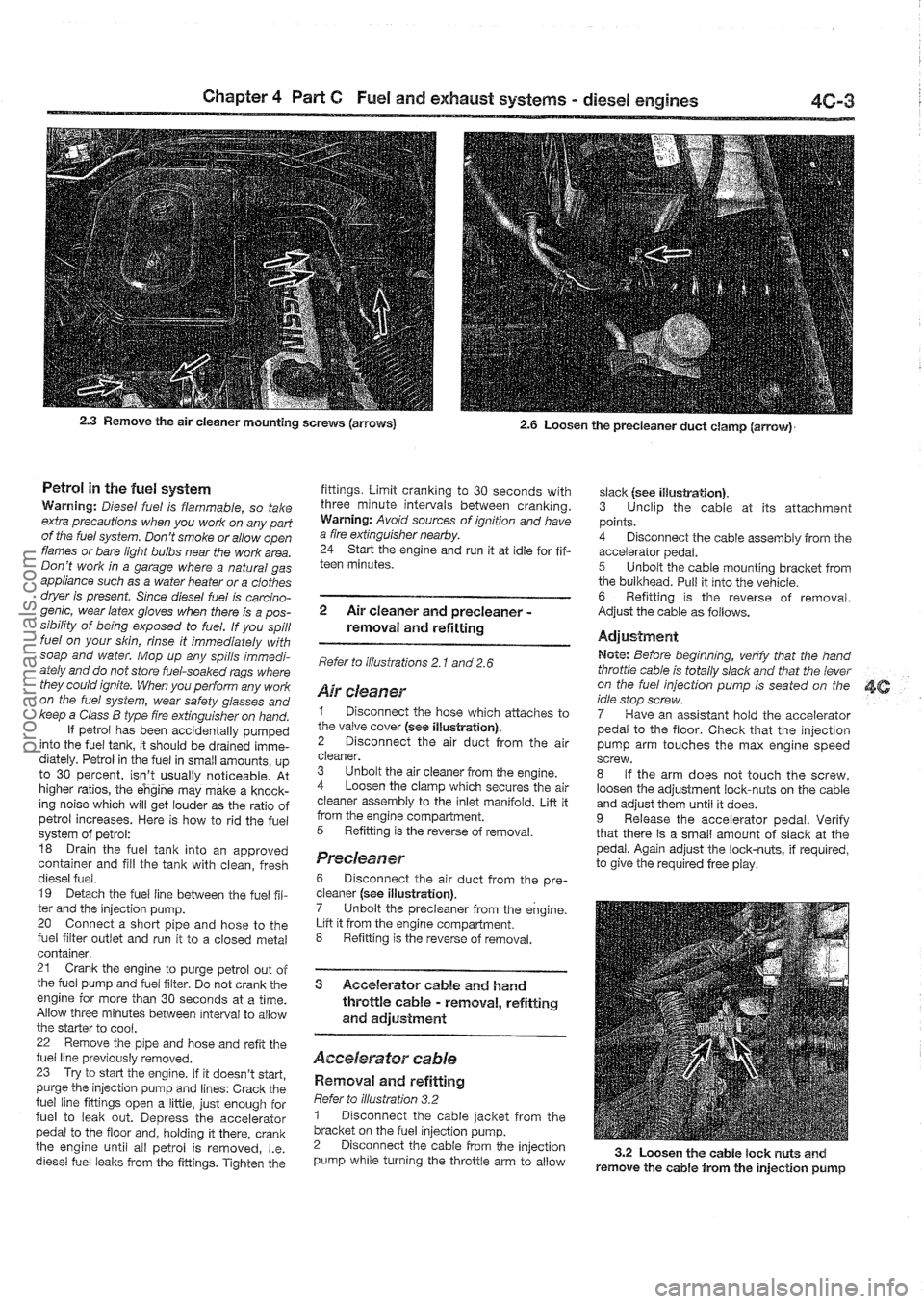 FORD MAVERICK 1988  Service Repair Manual procarmanuals.com 