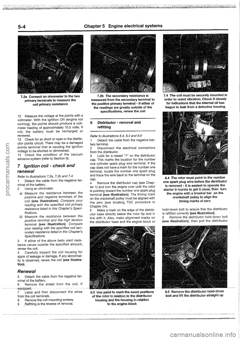 FORD MAVERICK 1988  Service Repair Manual procarmanuals.com 