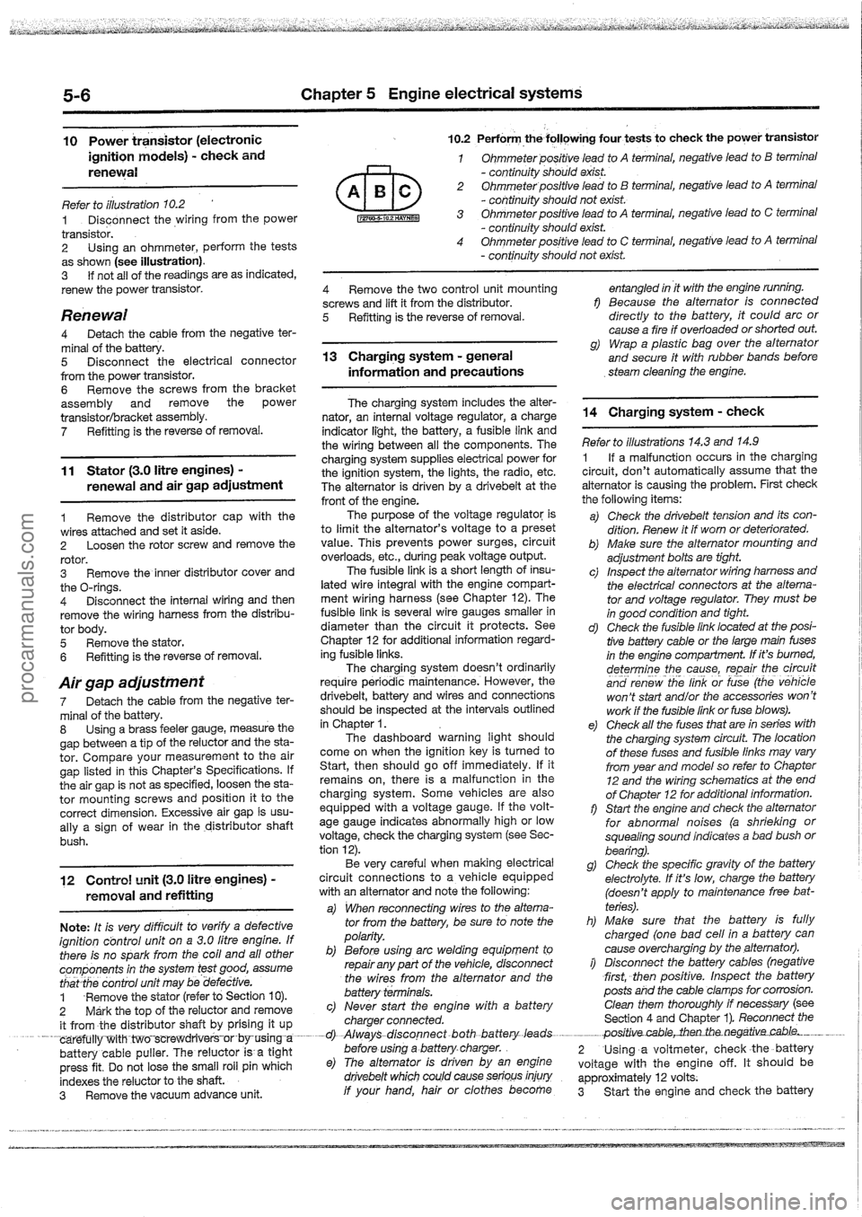 FORD MAVERICK 1988  Service Repair Manual procarmanuals.com 