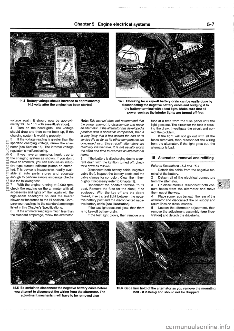 FORD MAVERICK 1988  Service Repair Manual procarmanuals.com 