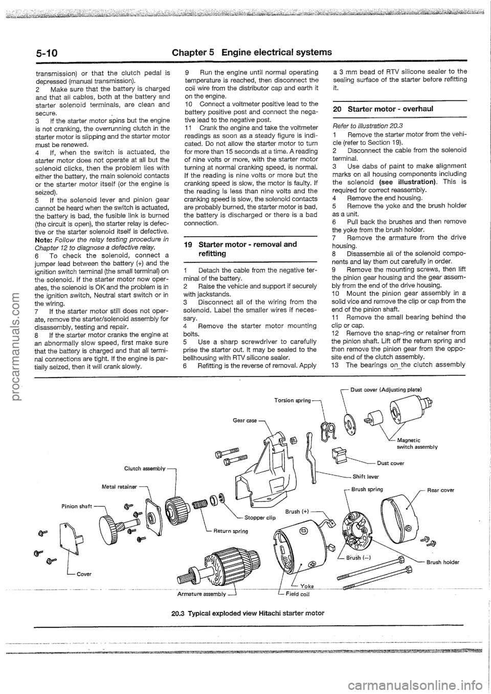 FORD MAVERICK 1988  Service Repair Manual procarmanuals.com 