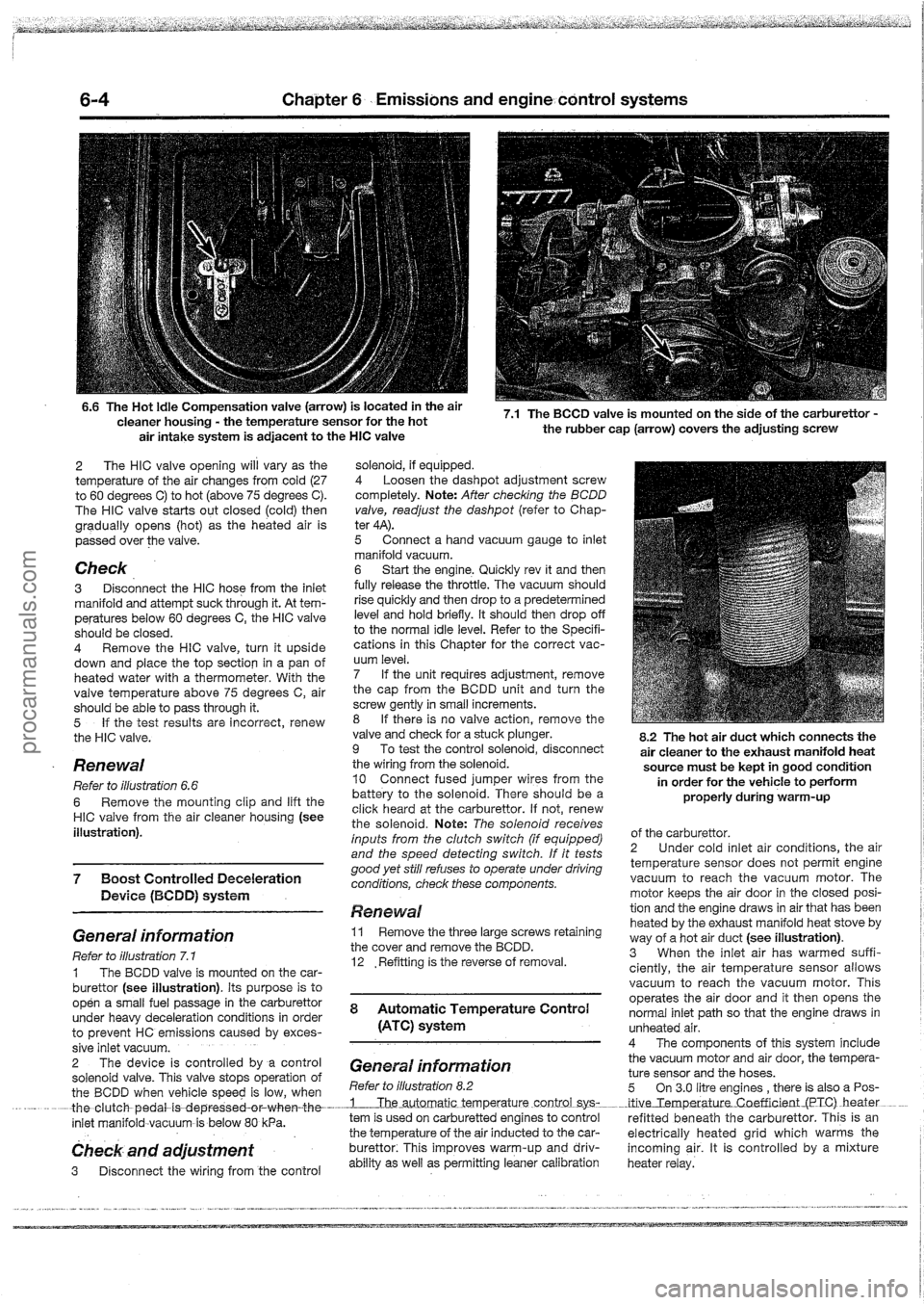 FORD MAVERICK 1988  Service Repair Manual procarmanuals.com 