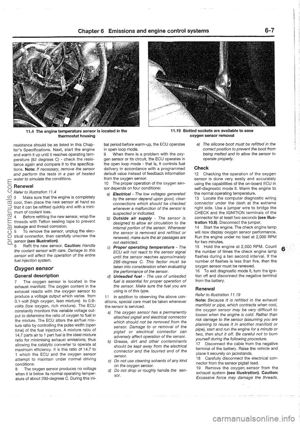 FORD MAVERICK 1988  Service Repair Manual procarmanuals.com 