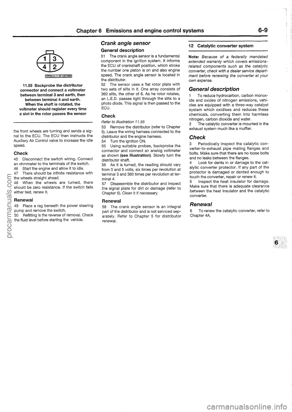 FORD MAVERICK 1988  Service Repair Manual procarmanuals.com 