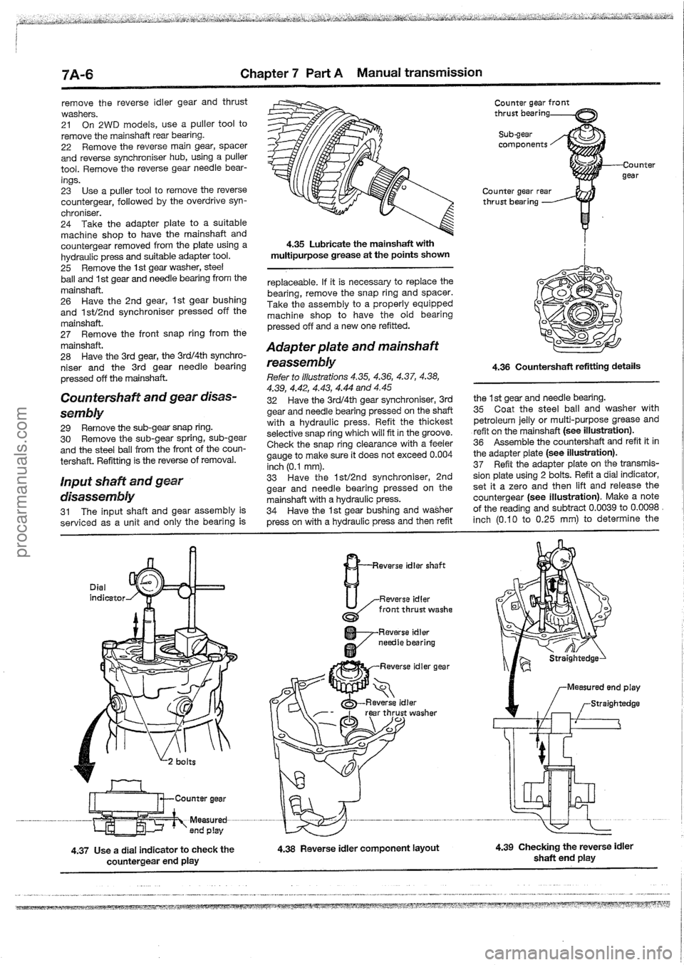 FORD MAVERICK 1988  Service Repair Manual procarmanuals.com 