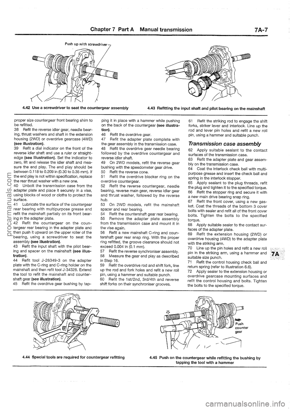 FORD MAVERICK 1988  Service Repair Manual procarmanuals.com 