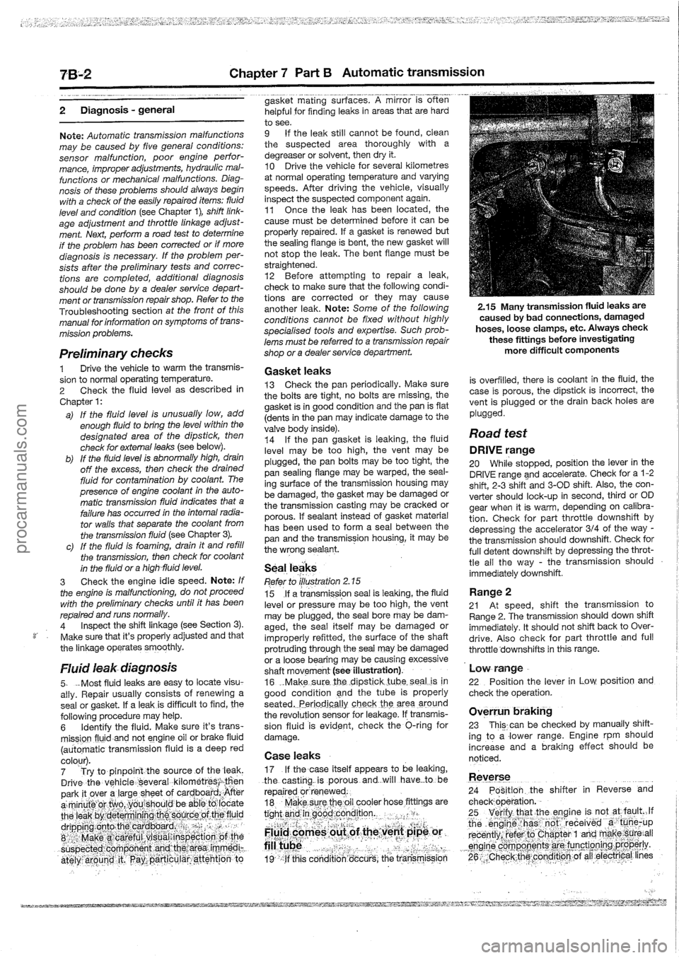 FORD MAVERICK 1988  Service Repair Manual procarmanuals.com 
