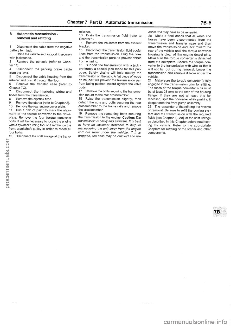 FORD MAVERICK 1988  Service Repair Manual procarmanuals.com 