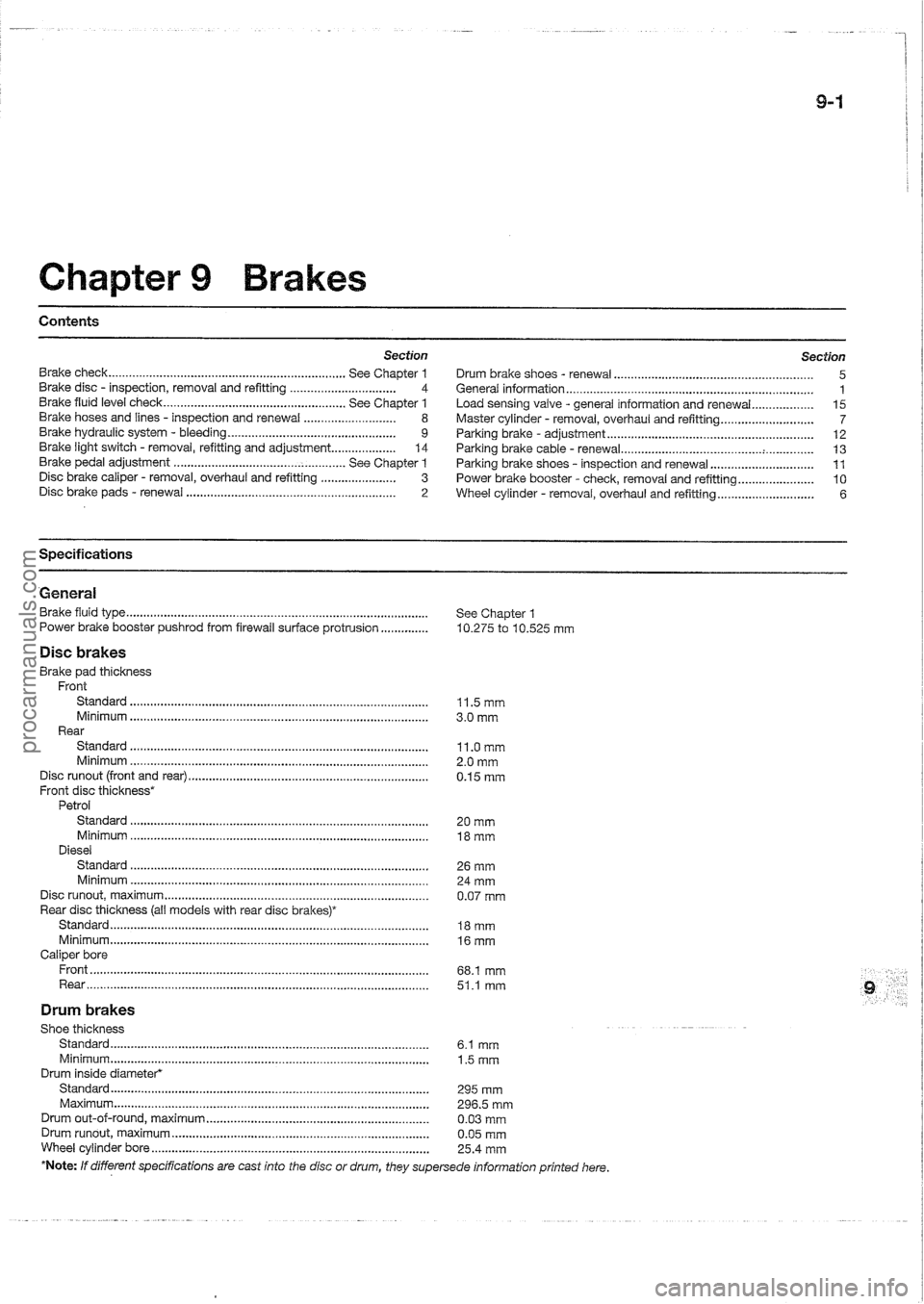 FORD MAVERICK 1988  Service Repair Manual procarmanuals.com 