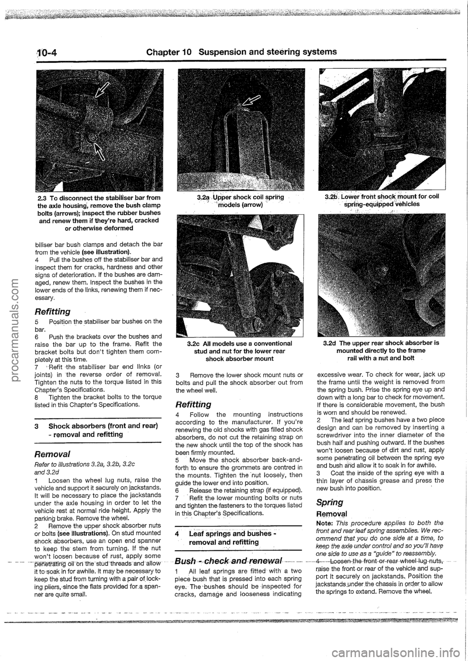 FORD MAVERICK 1988  Service Repair Manual procarmanuals.com 