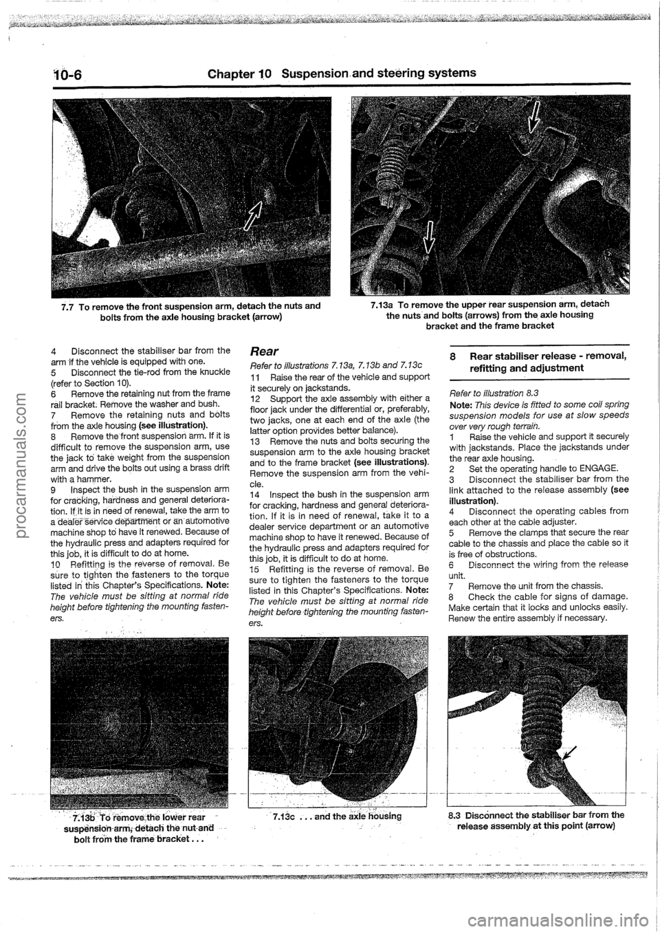 FORD MAVERICK 1988  Service Repair Manual procarmanuals.com 