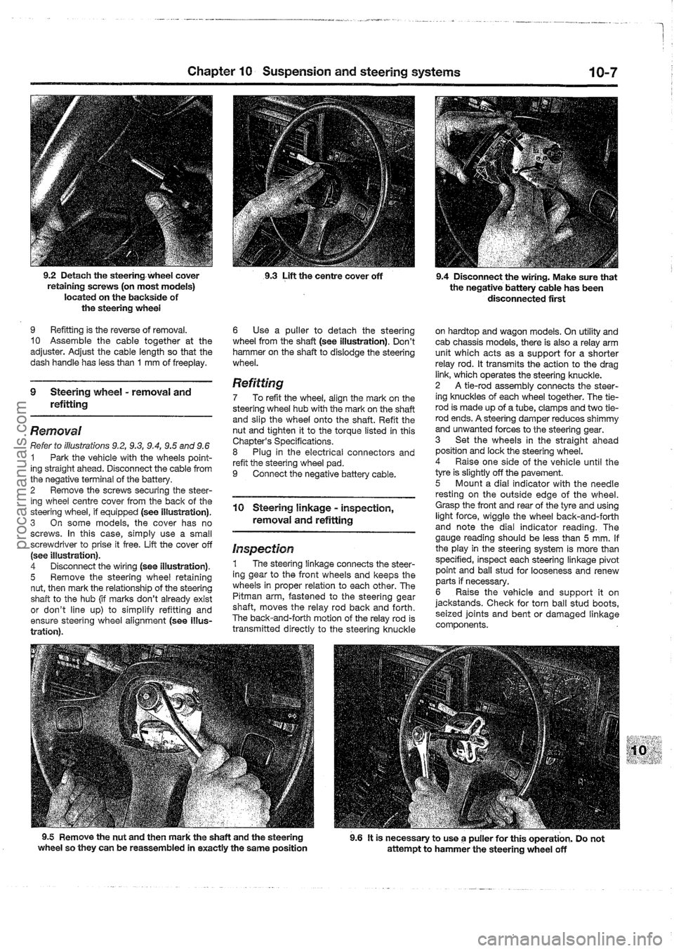 FORD MAVERICK 1988  Service Repair Manual procarmanuals.com 