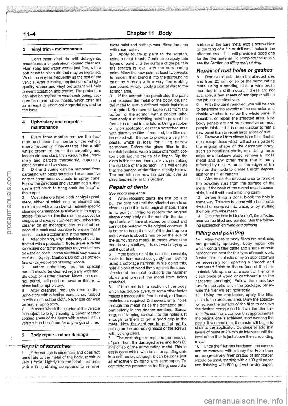 FORD MAVERICK 1988  Service Repair Manual procarmanuals.com 
