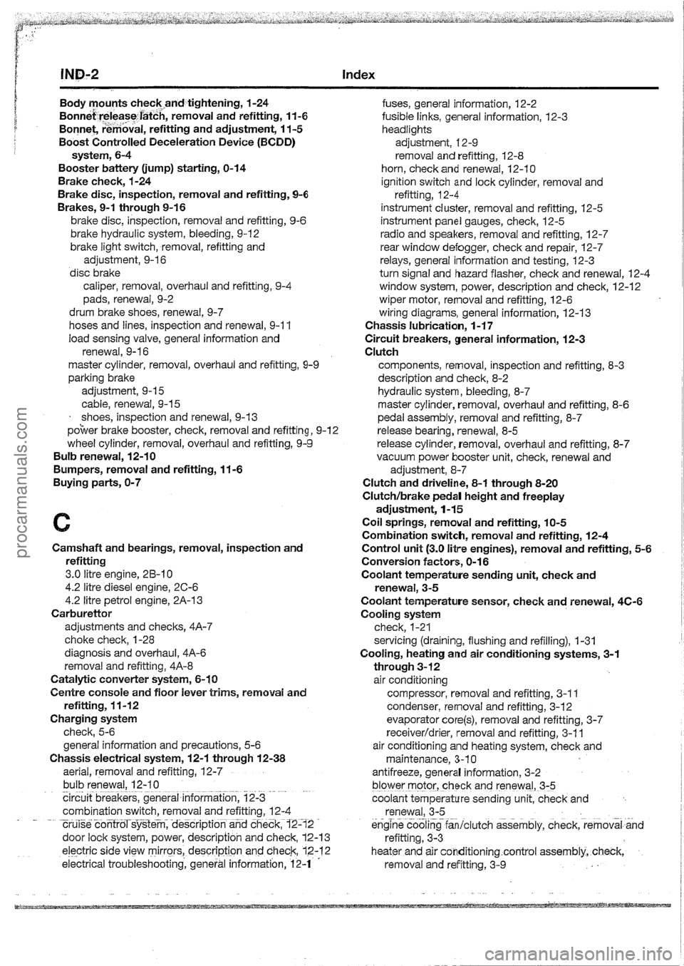 FORD MAVERICK 1988  Service Repair Manual procarmanuals.com 