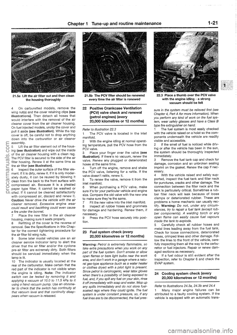 FORD MAVERICK 1988  Service Repair Manual procarmanuals.com 