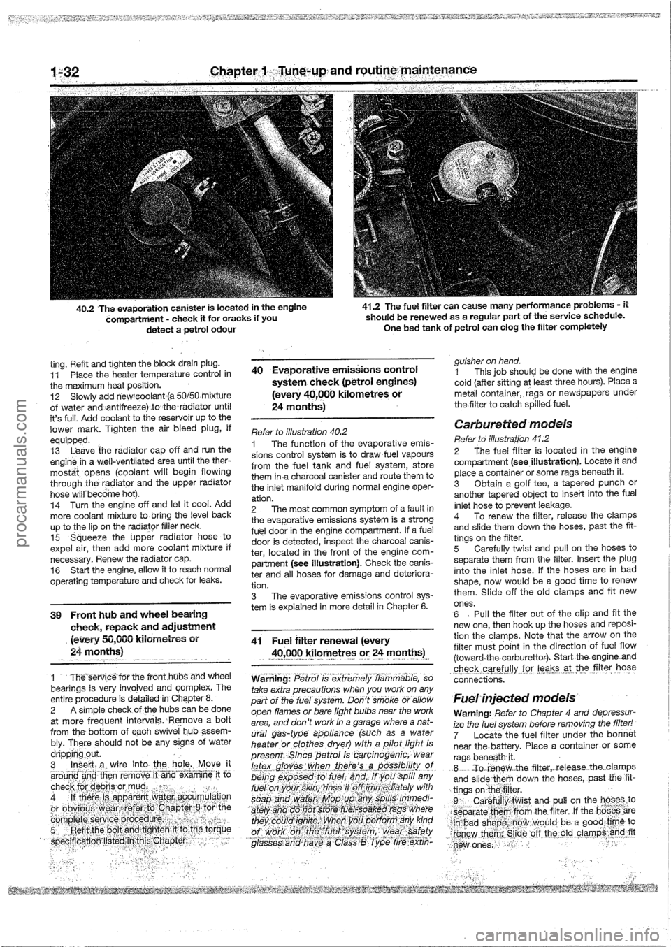 FORD MAVERICK 1988  Service Repair Manual procarmanuals.com 