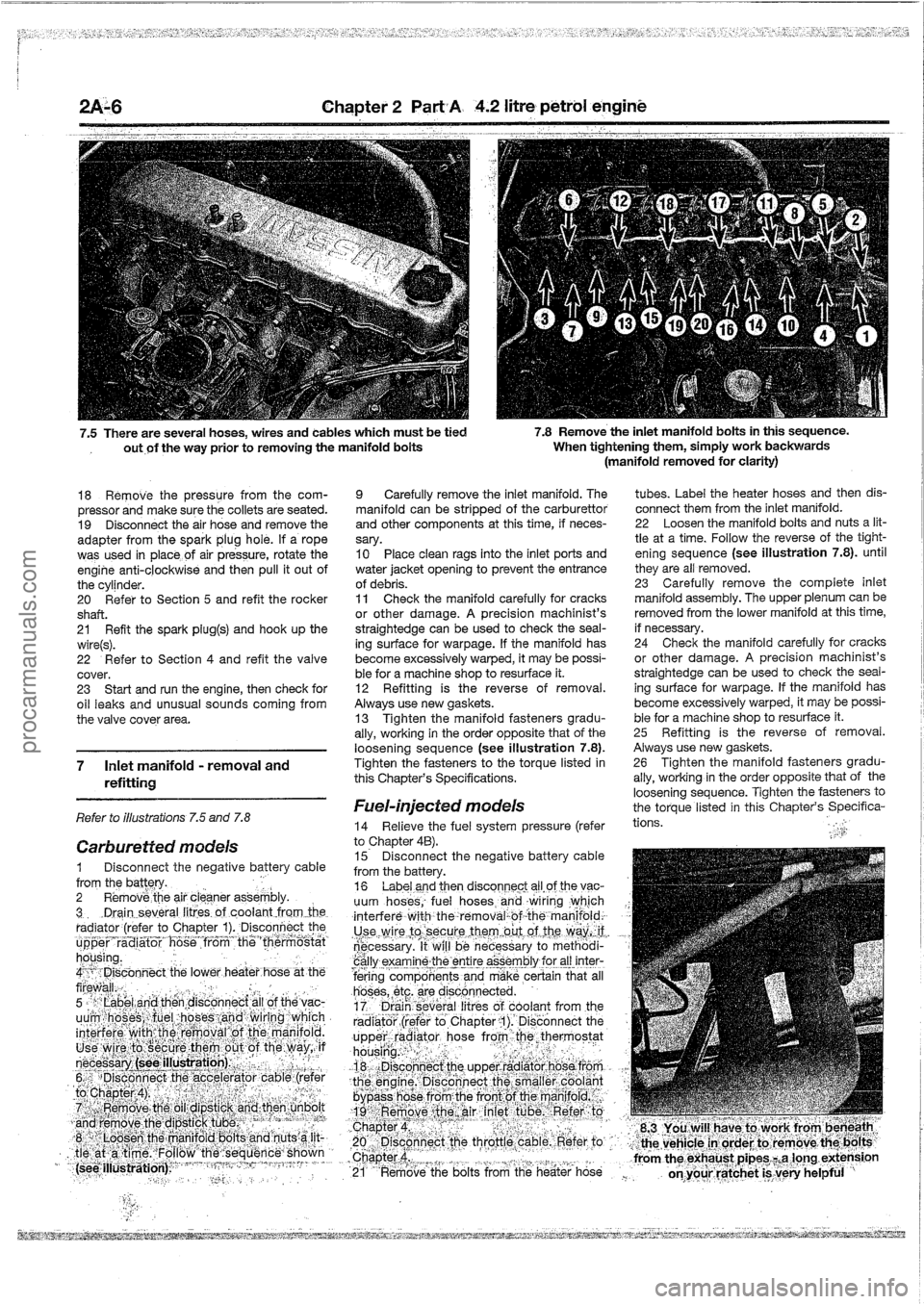 FORD MAVERICK 1988  Service Repair Manual procarmanuals.com 