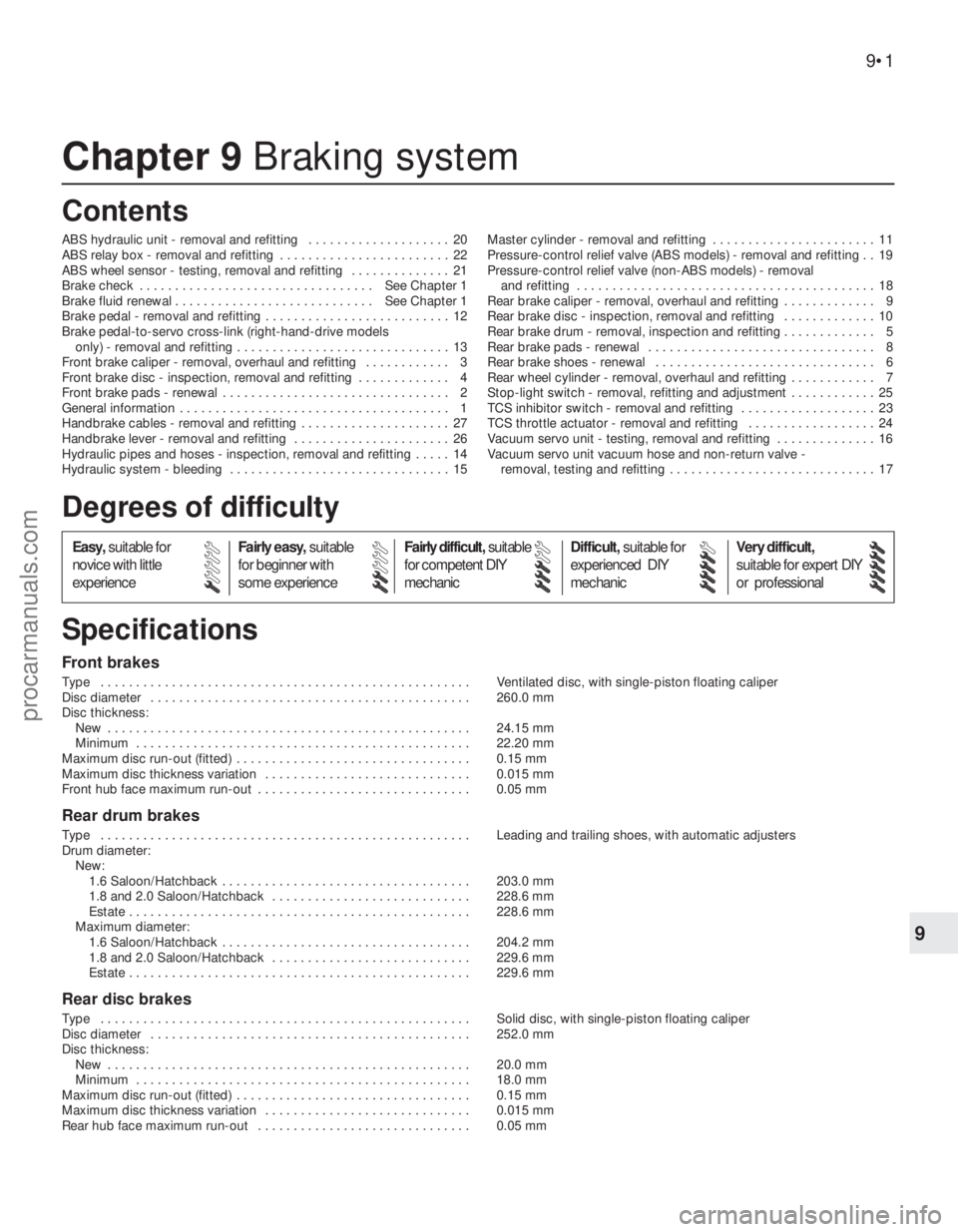 FORD MONDEO 1993 Service Repair Manual Chapter 9 Braking system
ABS hydraulic unit - removal and refitting . . . . . . . . . . . . . . . . . . . . 20
ABS relay box - removal and refitting . . . . . . . . . . . . . . . . . . . . . . . . 2 FORD MONDEO 1993 Service Repair Manual Chapter 9 Braking system
ABS hydraulic unit - removal and refitting . . . . . . . . . . . . . . . . . . . . 20
ABS relay box - removal and refitting . . . . . . . . . . . . . . . . . . . . . . . . 2