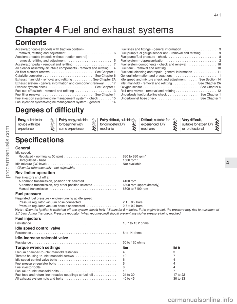 FORD MONDEO 1993 Service Repair Manual Chapter 4 Fuel and exhaust systems
Accelerator cable (models with traction control) -
removal, refitting and adjustment . . . . . . . . . . . . . . . . . . . . . . . . . 6
Accelerator cable (models FORD MONDEO 1993 Service Repair Manual Chapter 4 Fuel and exhaust systems
Accelerator cable (models with traction control) -
removal, refitting and adjustment . . . . . . . . . . . . . . . . . . . . . . . . . 6
Accelerator cable (models