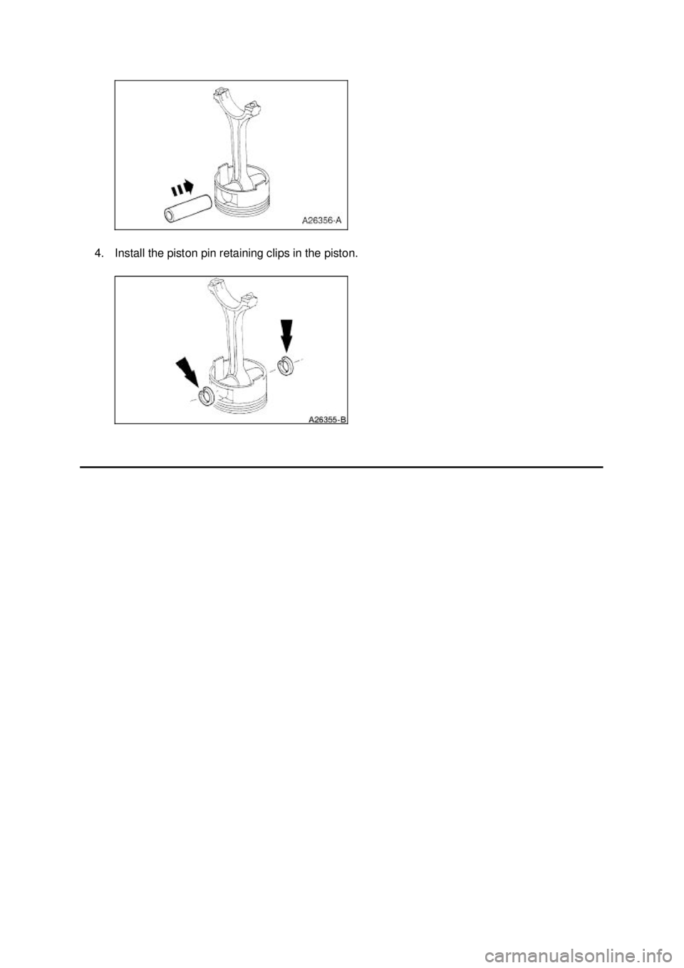 FORD MUSTANG 2003  Workshop Manual 4. Install the piston pin retaining clips in the piston.  Klj .  3 ba
  32003 Mustang Workshop Manual
17. 11. 2011file:///C:/Ford/2000 - 2004/tsocache/SHEF_4464/S3B~us~en~ ... 
