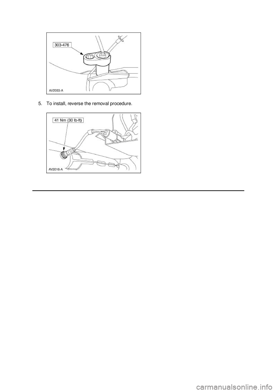 FORD MUSTANG 2003  Workshop Manual 5. To install, reverse the removal procedure.  Klj .  2 ba
  22003 Mustang Workshop Manual
18. 11. 2011file:///C:/Ford/2000 - 2004/tsocache/SHEF_4464/S3B~us~en~ ... 