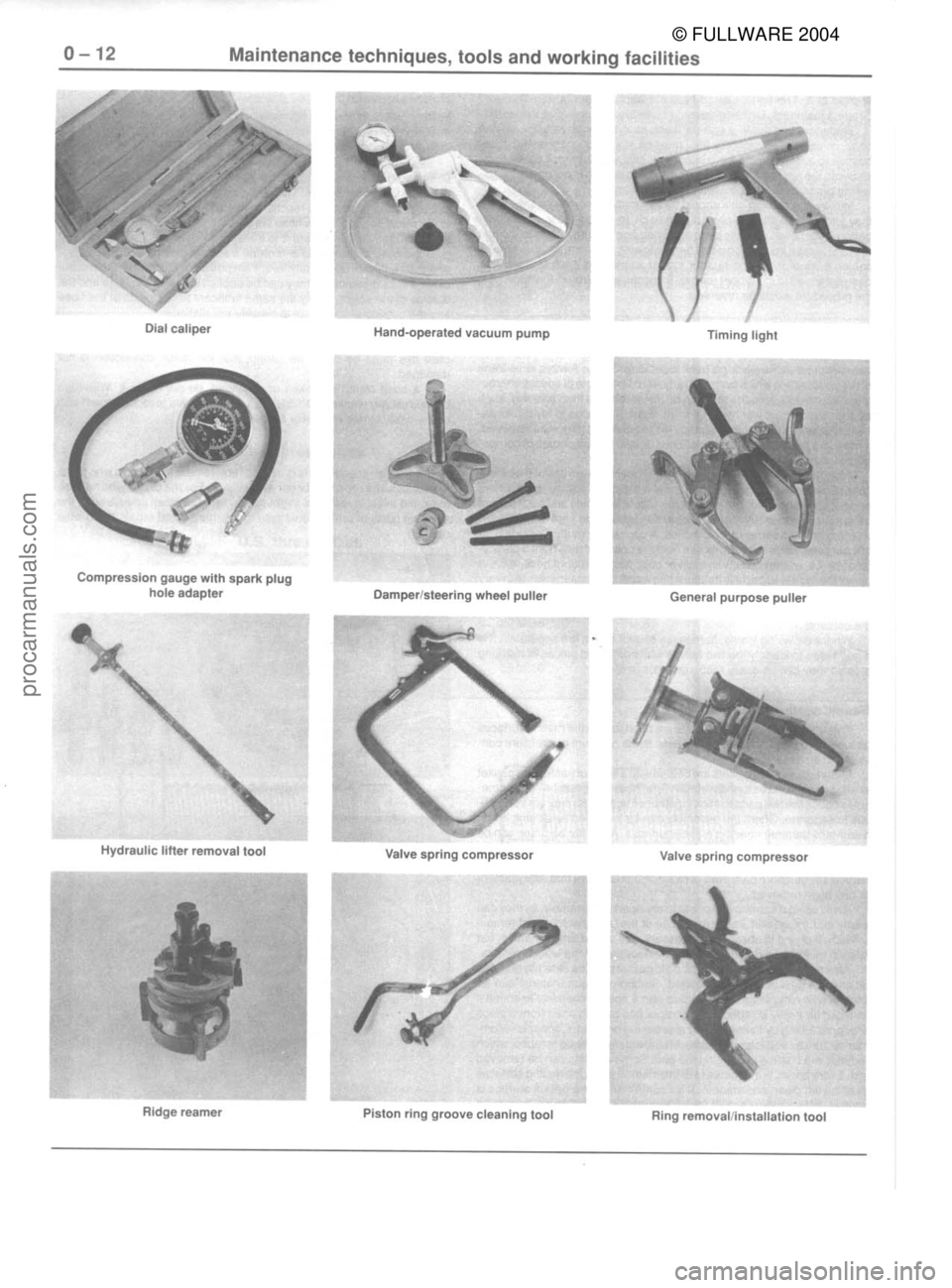 FORD MUSTANG 1979  Service Repair Manual © FULLWARE 2004procarmanuals.com 