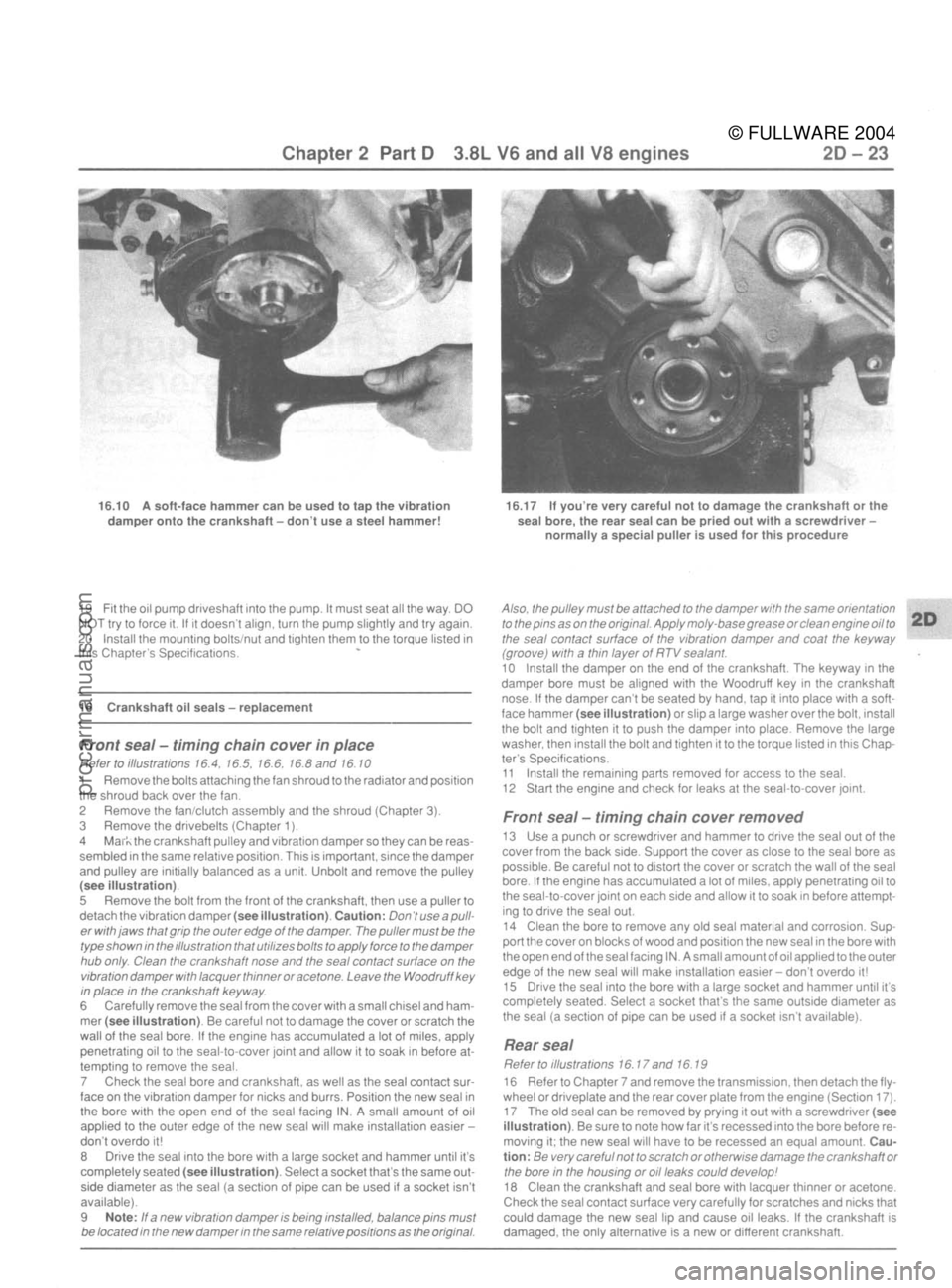 FORD MUSTANG 1979  Service Repair Manual 
© FULLWARE 2004procarmanuals.com 