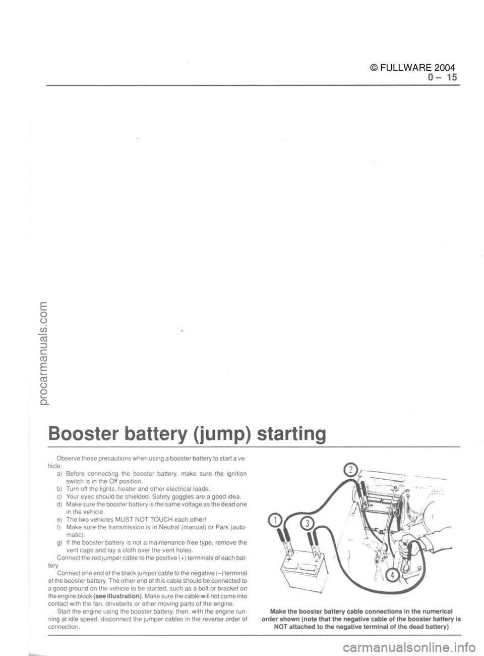 FORD MUSTANG 1979  Service Repair Manual 
© FULLWARE 2004procarmanuals.com 