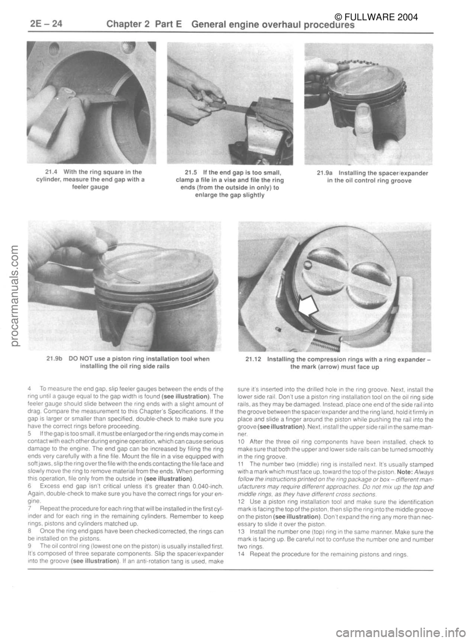 FORD MUSTANG 1979  Service Repair Manual © FULLWARE 2004procarmanuals.com 