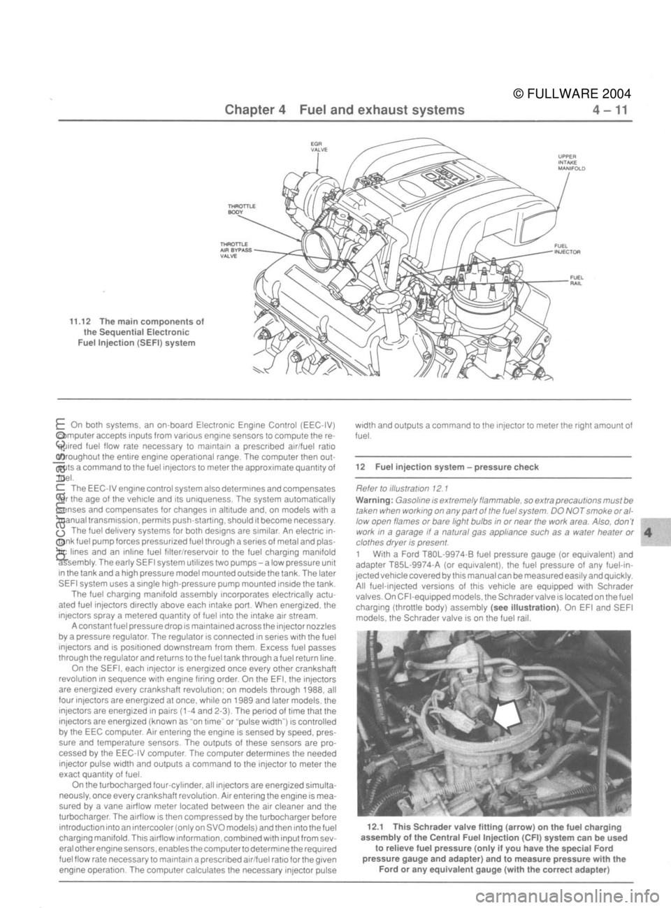 FORD MUSTANG 1979  Service Repair Manual 
© FULLWARE 2004procarmanuals.com 