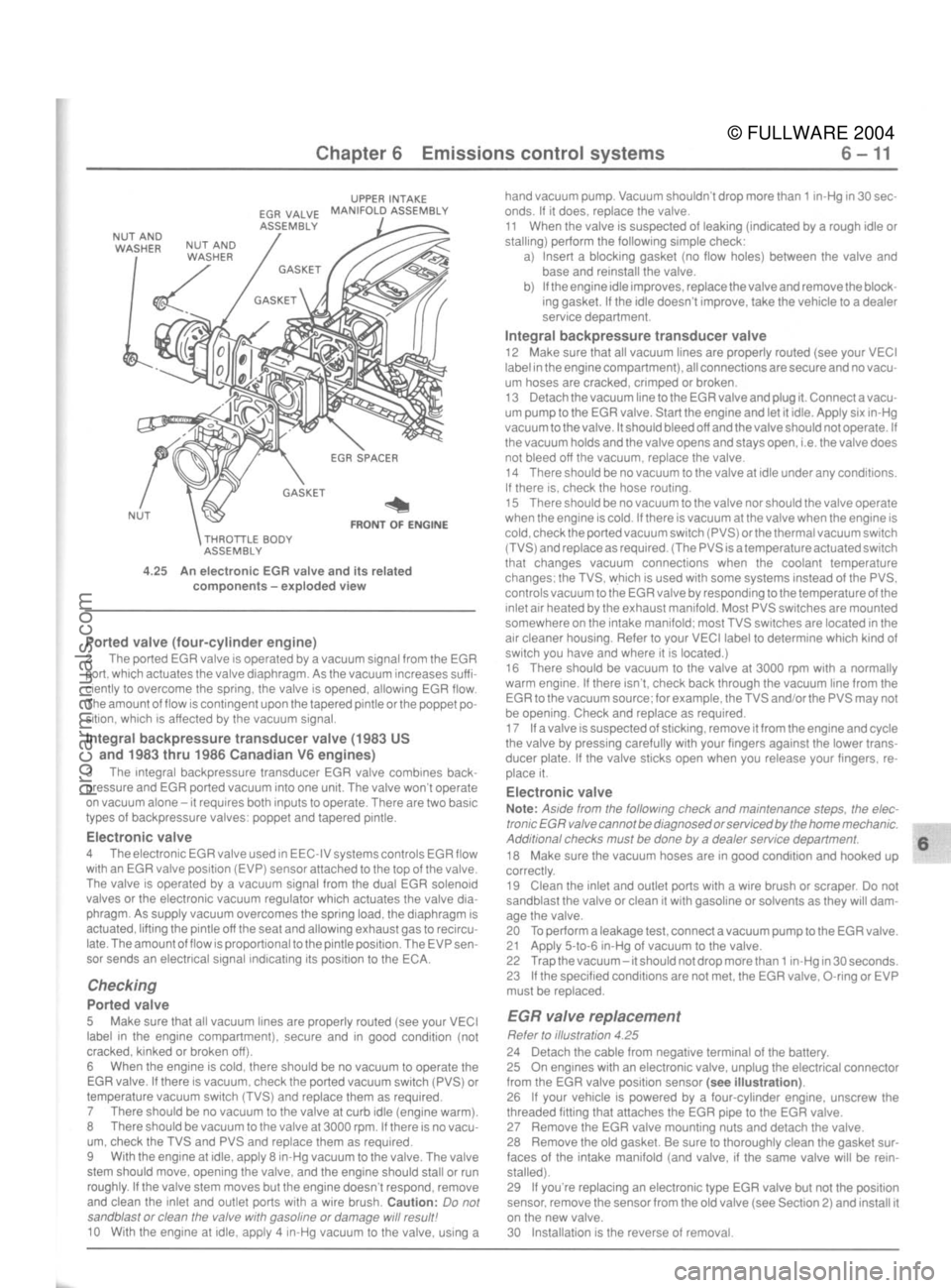 FORD MUSTANG 1979  Service Repair Manual 
© FULLWARE 2004procarmanuals.com 
