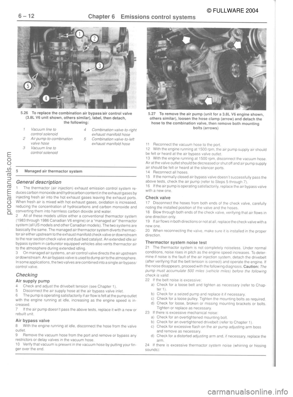 FORD MUSTANG 1979  Service Repair Manual © FULLWARE 2004procarmanuals.com 