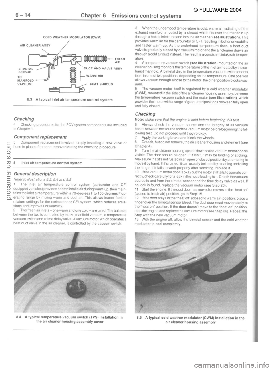 FORD MUSTANG 1979  Service Repair Manual © FULLWARE 2004procarmanuals.com 