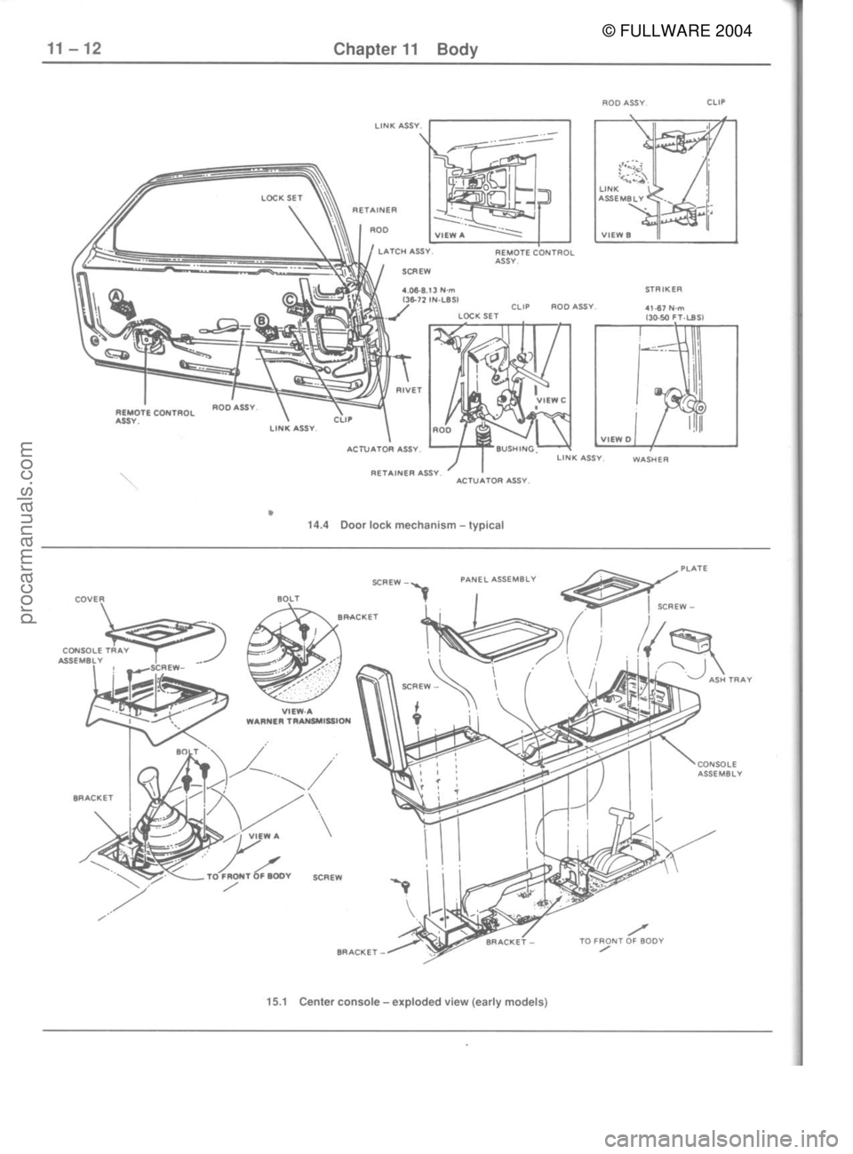 FORD MUSTANG 1979  Service Repair Manual © FULLWARE 2004procarmanuals.com 