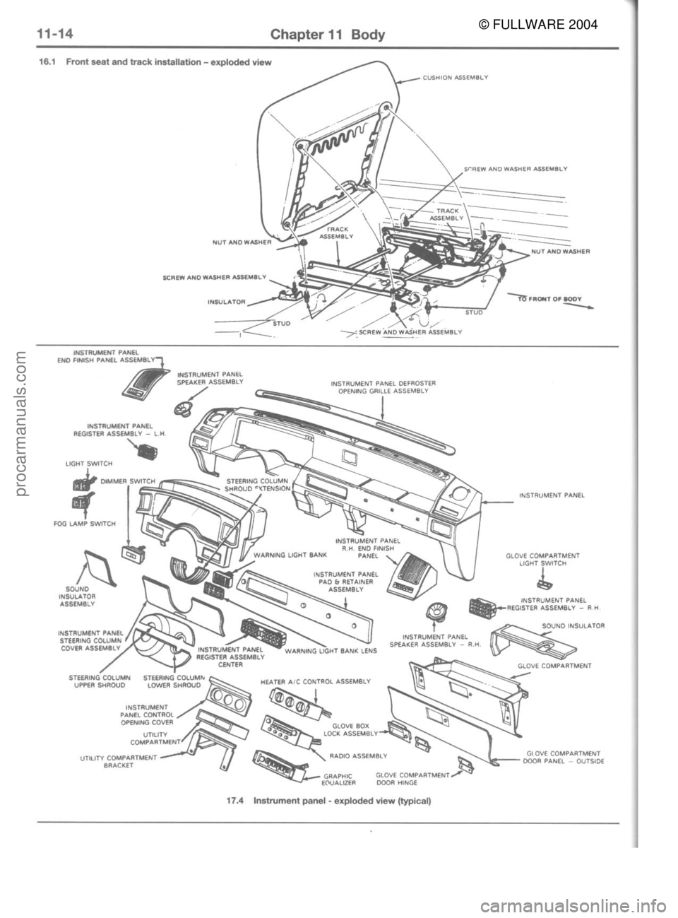 FORD MUSTANG 1979  Service Repair Manual © FULLWARE 2004procarmanuals.com 