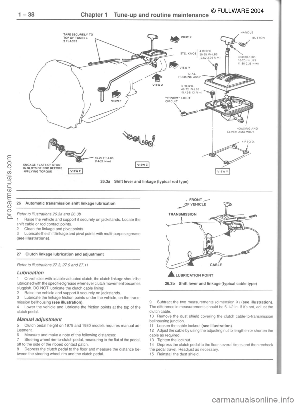 FORD MUSTANG 1979  Service Repair Manual © FULLWARE 2004procarmanuals.com 