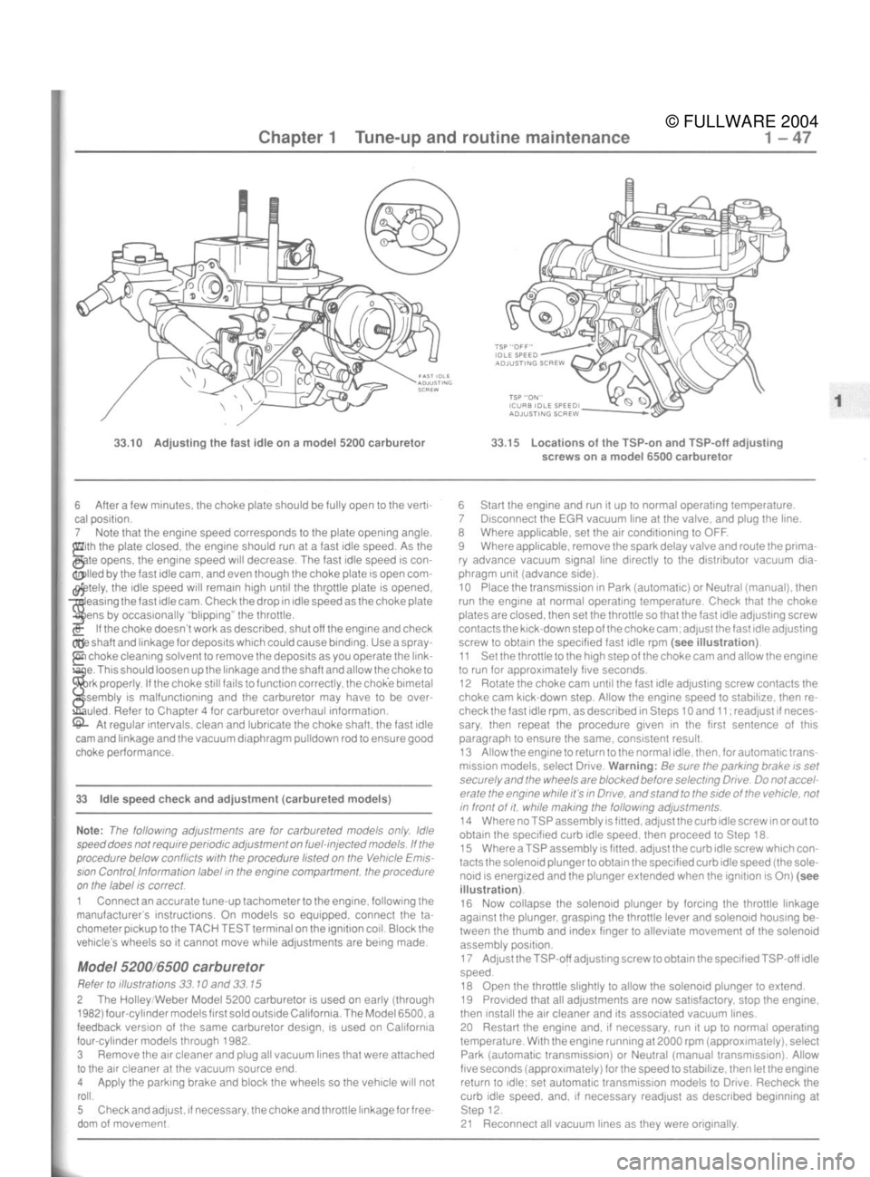 FORD MUSTANG 1979  Service Repair Manual 
© FULLWARE 2004procarmanuals.com 
