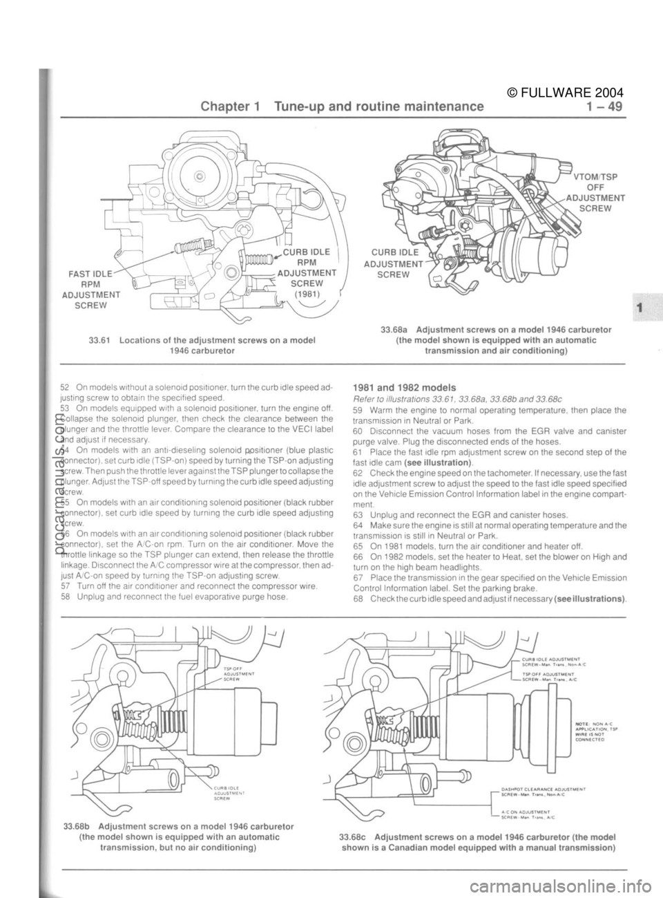 FORD MUSTANG 1979  Service Repair Manual 
© FULLWARE 2004procarmanuals.com 