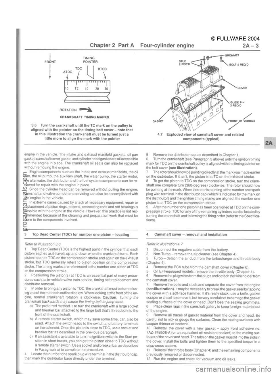 FORD MUSTANG 1979  Service Repair Manual 
© FULLWARE 2004procarmanuals.com 