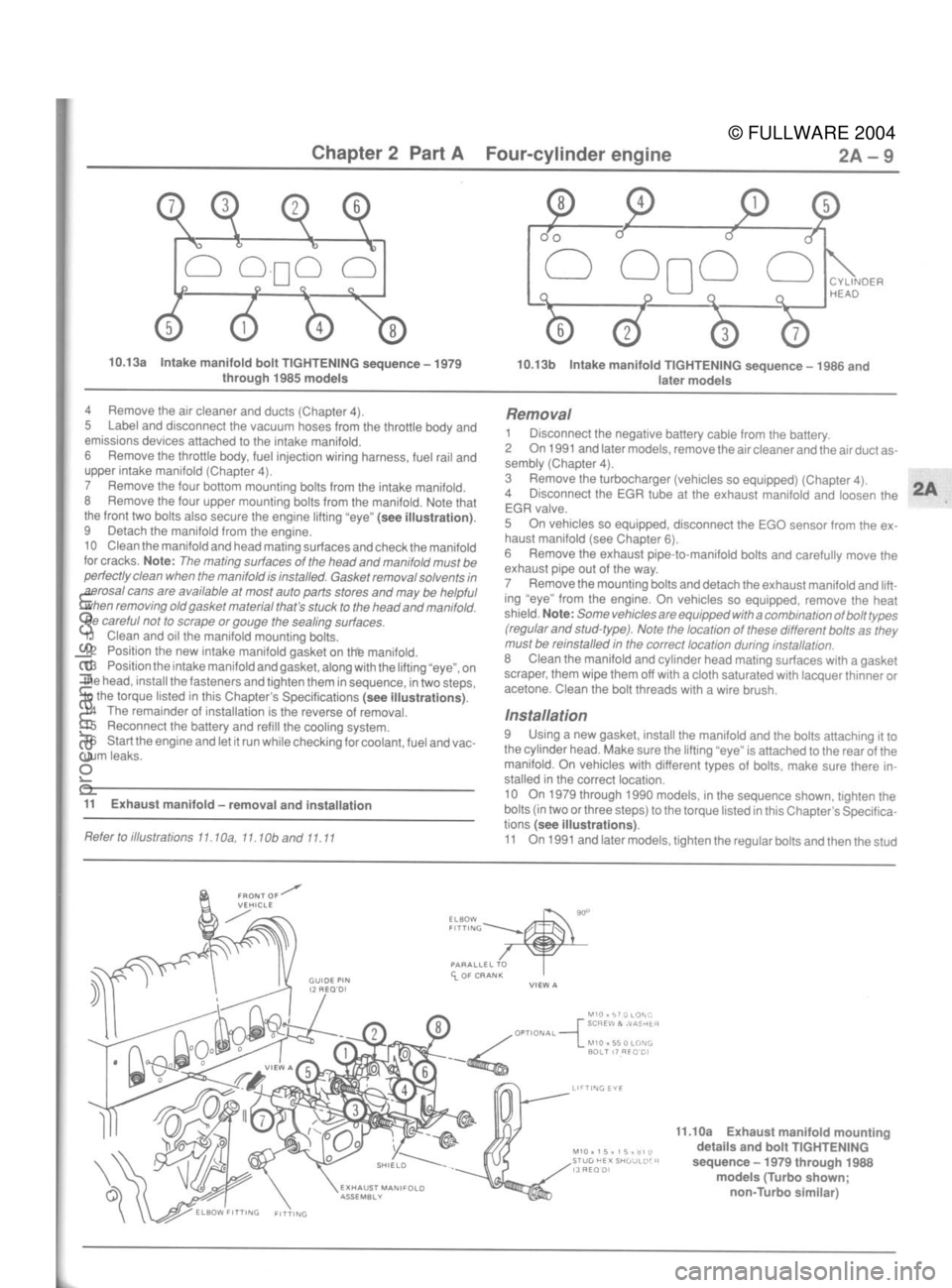 FORD MUSTANG 1979  Service Repair Manual 
© FULLWARE 2004procarmanuals.com 
