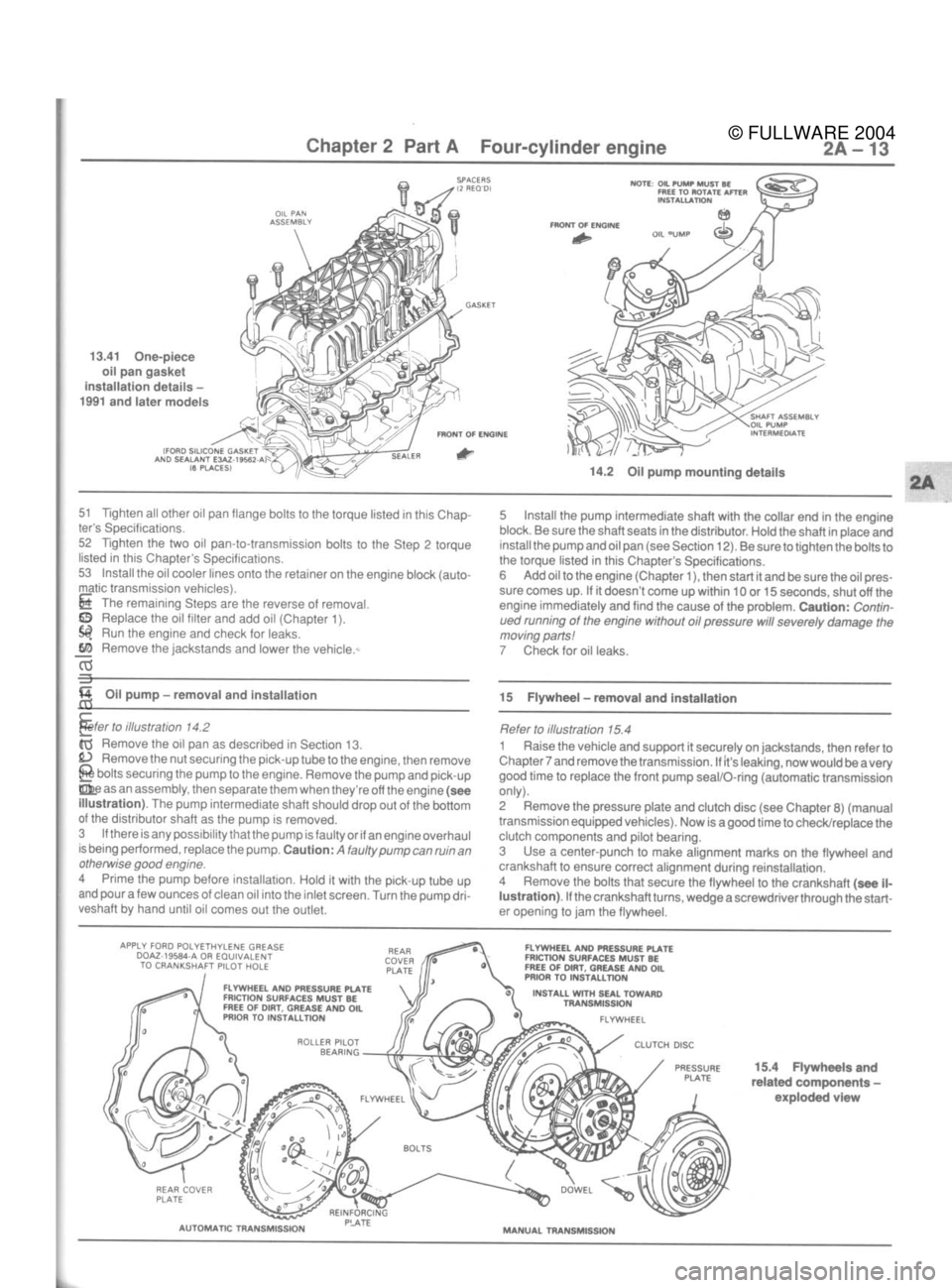 FORD MUSTANG 1979  Service Repair Manual 
© FULLWARE 2004procarmanuals.com 