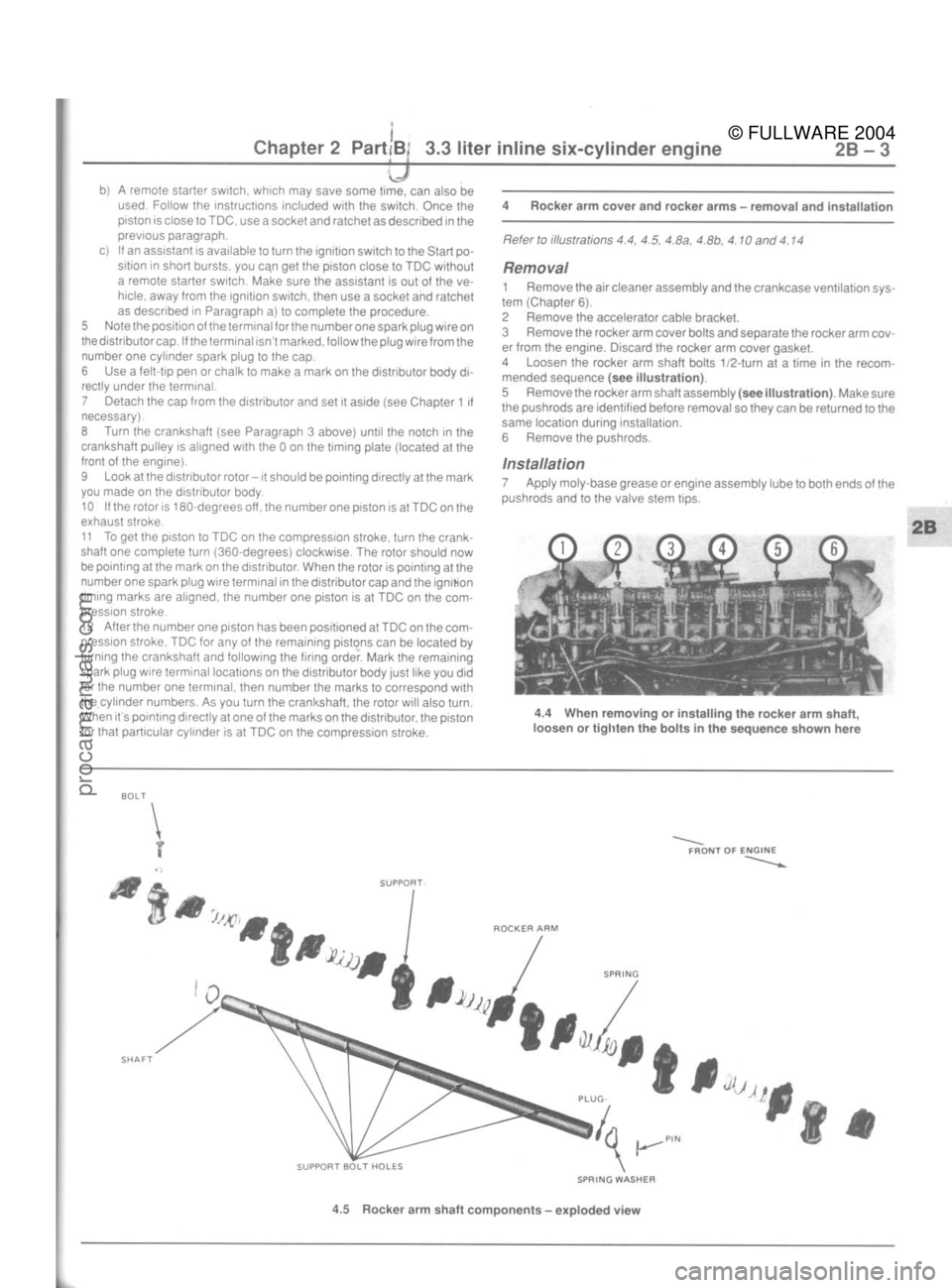 FORD MUSTANG 1979  Service Repair Manual 
© FULLWARE 2004procarmanuals.com 